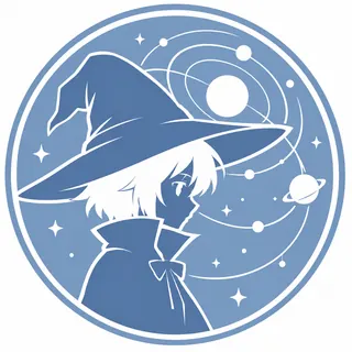 Blue orbit profile illustration for Shangshuai Li